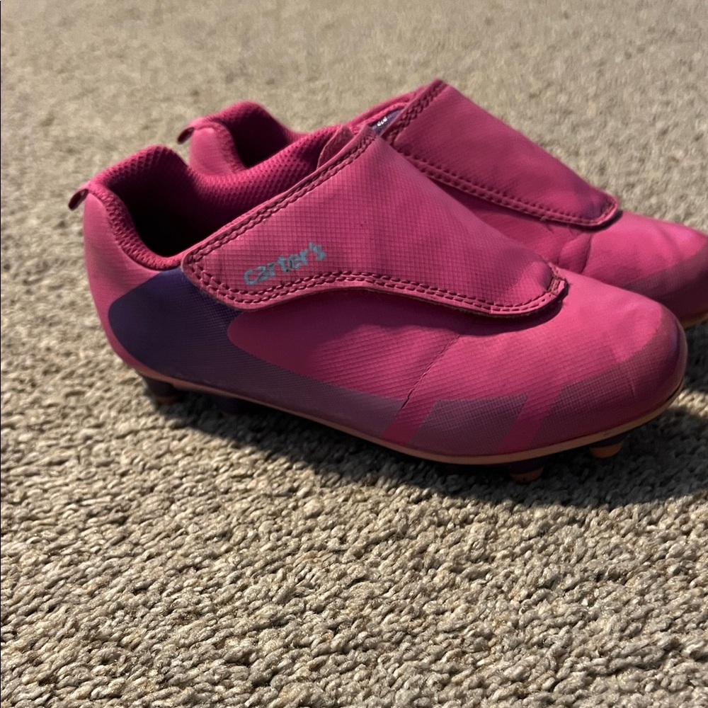 Carter's Vibrant Pink Kids Soccer Cleats